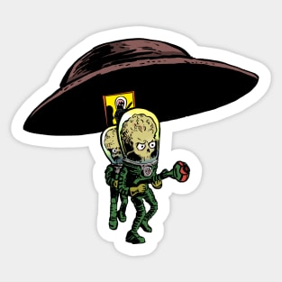 invaders Sticker